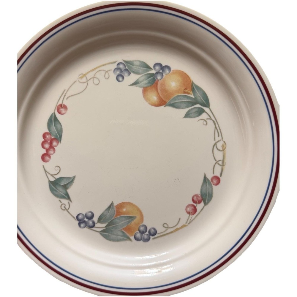 Lot Set of‎ 3 Vintage Corelle Abundance Luncheon Side or Salad Plates 8.5"
